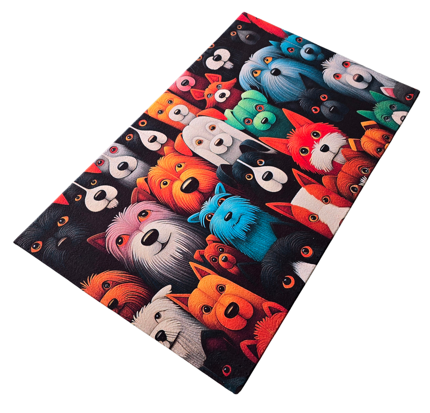 Million Puppies Cotton Crafted Mat