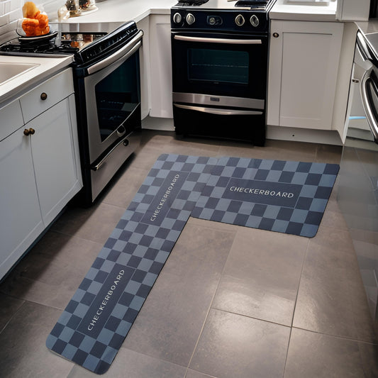 Checkerboard Water Absorbent Kitchen combo set (2pack)