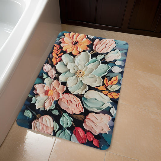 Flower Garden Water Absorbent Mat