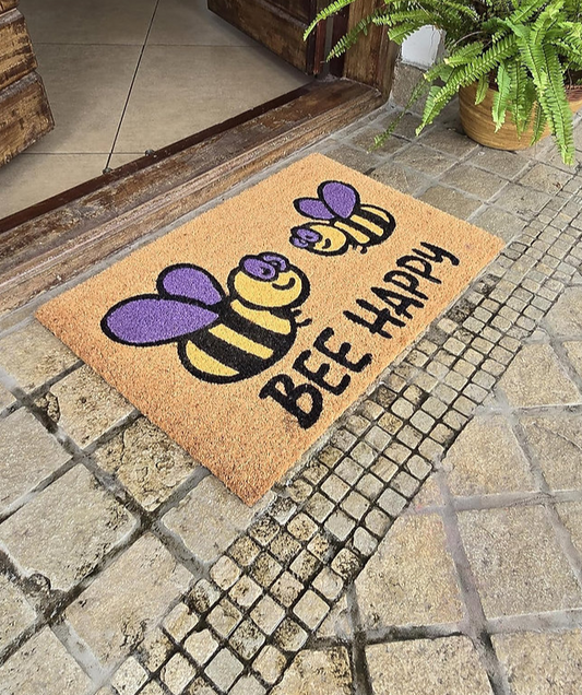 Bee Happy Coco Entry Mat